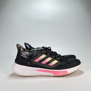 Adidas EQ21 Run Black Pink Running Shoes Athletic Sneakers GX7320 Womens Sz 9.5